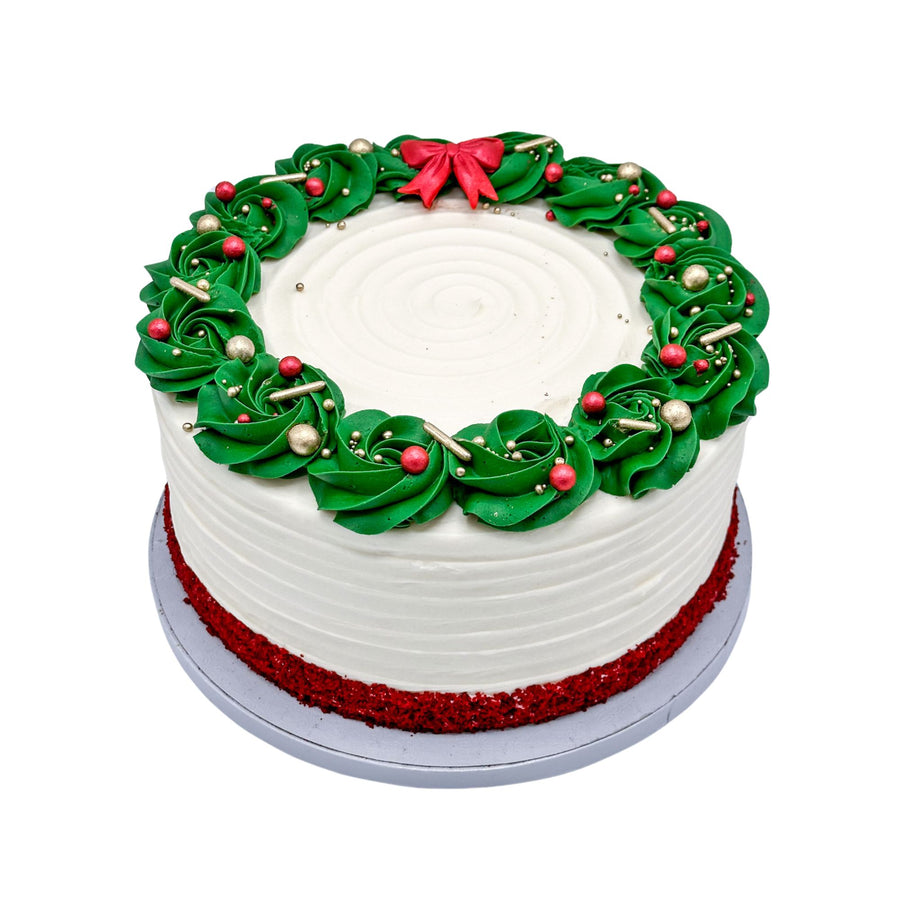 Holiday Wreath (Red Velvet Available)