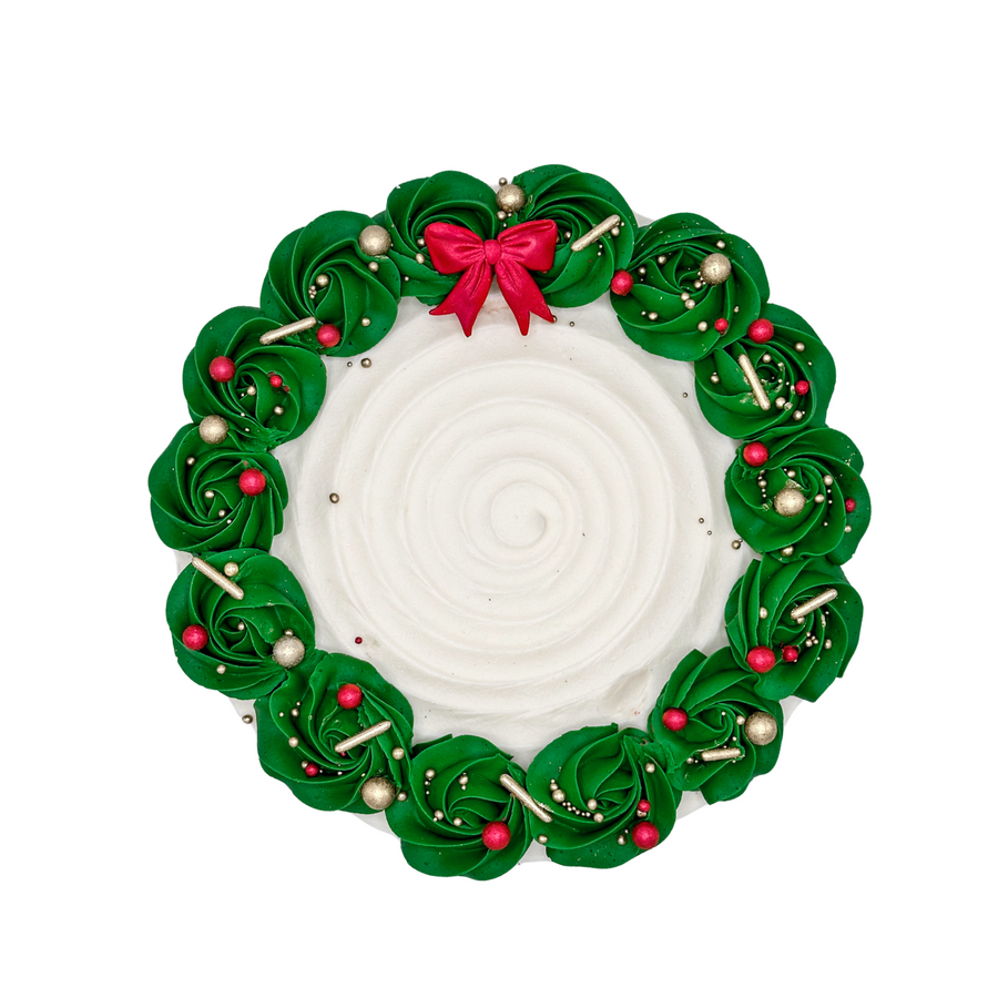 Holiday Wreath (Red Velvet Available)