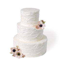 Rustic Texture Wedding Cake